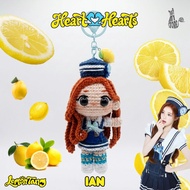 IAN LEMON TANG HEARTS2HEARTS/ IAN H2H CROCHET AMIGURUMI DOLL/ H2H PHOTOCARD LEMON TANG/ H2H/ Album