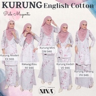 [DHIA] NEW Pale Magenta - Sedondon |Set 946| Baju Kurung Moden | Riau | Mini | Kedah | Pahang