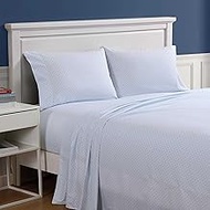 Nautica - Twin Size Sheet Set, Crisp & Cool Bedding with a Light and Breathable Feel, 3 Piece Bed Sh
