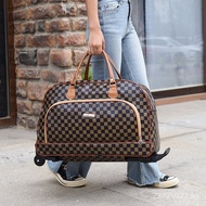 Travel Foldable Travel Bag with Wheels, Short-Distance Trolley Bag, Carry-On Suitcase for Men and Wo