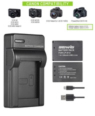 全新 Brand New Canon EOS 100D M50 M10 M2 M 代用電池 LP-E12 Battery Replacement (買兩粒送USB充電座) (Buy 2 get 1 USB Charger Free)
