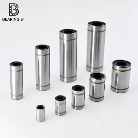 LM3UU LM5UU LM6UU LM8UU LM10UU LM8LUU Linear Ball Bearings 3mm 4mm 5mm 6mm 8mm 10mm 12mm CNC 3D Prin