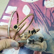 Stainless steel bangle Tous Agatha