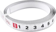 BLLNDX Self-Adhesive Measuring Tape 3m/9.8feet Self Adhesive Metric Ruler Workbench Ruler for T-Trac