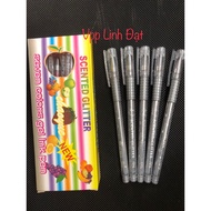 [Box of 12 pens] fragrant multicolored glitter pen, scented glitter pen, glitter pen, 301 glitter pe