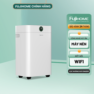 Fujihome DH18W‑HEPA – Máy Hút Ẩm 18L Wi‑Fi Lọc Khí HEPA+UV - Bảo hành điện tử toàn quốc