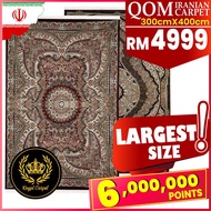 QOM IRANIAN HAND MADE CARPET [300CM X 400CM] 🇮🇷 / DIPERBUAT DARIPADA IRAN 🇮🇷 / EXCLUSIVE RUGS / THIC
