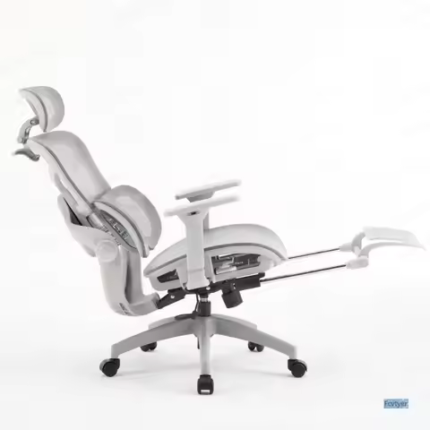 Ergonomic chair, sedentary and reclining, office swivel chair