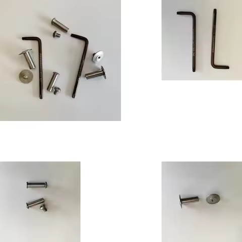 CNC Machined Leatherman Surge Pliers Tools Axis Spindle Screws Mod Replacement Parts for With T10 To