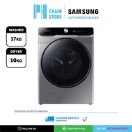 SAMSUNG WD17T6300GP/SP 17KG/10KG FRONT LOAD WASHER DRYER WITH AI ECOBUBBLE™
