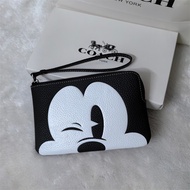 new style 2024 wallet for women bag official store authentic new PVC Cartoon printing short wristban
