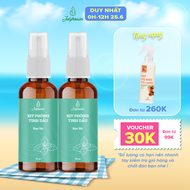 Combo 2 bình xịt phòng tinh dầu bạc hà 50ml/chai JULYHOUSE