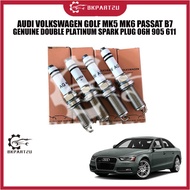 Audi Volkswagen Genuine Platinum Spark Plug (1.8 & 2.0L) GOLF MK7 R EA888 GEN-3 4 PCS 06K 905 611 C