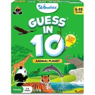 Skillmatics Guess in 10 Animal Planet, Trivia Card Game, Christmas Stocking Stuffers Perfect for Boy
