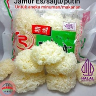 Ready 500 Gram Jamur Es Super / Jamur Salju / Snow White Fungus/ Jamur Putih Kering / Yin Er / Bai M