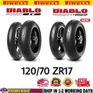 YEAR 2025 PIRELLI DIABLO ROSSO IV 4 ROSSO IV 4 CORSA 120/70 ZR17 120/70-17 120 70 17