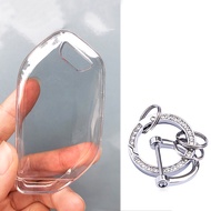KIA EV5 EV6 EV9 EV8 Port Kia K3 Carnival Sorento 2022-2024 TPU Transparent Remote Casing Key Case Sh
