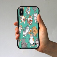 Grip iPhone Case Cat Guy Emerald
