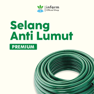 INFARM - Selang Air Anti Lumut Ukuran 5/8 inch Permeter Selang Berkebun / Selang Cuci Motor