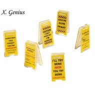 Hilarious Desk Signs Note Holder Clips Note Holder