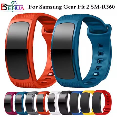 L/S Band For Samsung Galaxy Gear Fit 2 Pro Bracelet Sport Silicone Wrist Band Strap For Samsung Gear
