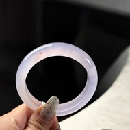 🌟Ready Stock🌟One Item One Item One Shot💫 Violet Cinnabar Agate.Ring Mouth 57.9 Width 13.6 Thickness 