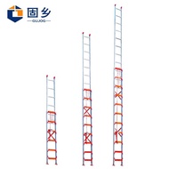 S/🏅Guxiang Aluminum Alloy Ladder Telescopic Ladder Elevator Engineering Ladder Straight ladder Contraction Ladder Ladder