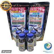 AKARI PREMIUM BLUE LOUHAN PRO Repack 1mm 2mm Progress Pellets Blue Spirulina Fish Pellets Channa Lou