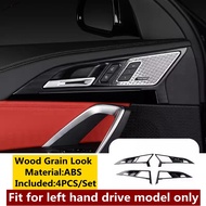 CJ7F ด้านในประตูดึง Doorknob Handle Hand-clasping ชามตกแต่งกรอบสำหรับ Bmw X1 U11 & X2 Ix2 U10 2023 2