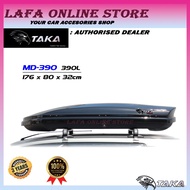 TAKA Roof Box MD-390 ->EXPLORER SERIES<-->L<-->GLOSSY BLACK<-Authorised Dealer (390L CARGO Roof Box)