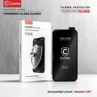 Realme C71 - COPPER Tempered Glass FULL GLUE PREMIUM GLOSSY