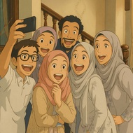 Studio Ghibli Inspired AI Portrait | Custom Digital Art