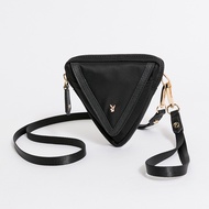 PLAYBOY-Coin Purse With Neck Lanyard/Handle Strap Savoring Series-Black