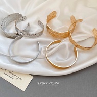 DREJEW European and American metal opening bracelets fashionable simple and versatile bracelets pers