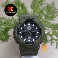 READYSTOCK ORIGINAL X-GEAR X-3697D AUTOLIGHT Sports watch Multi-function Digital  Couple Watch Jam Tangan Lelaki Wanita