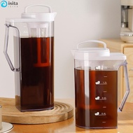 ISITA Cold Brew Coffee Pot, Large Capacity with Filter Cold Brew Coffee Maker, Drinkware Transparent