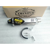 Silencer only exhaust klx 150 and crf 150l exhaust NORIFUMI klx150l klx150s klx150bf crf150l