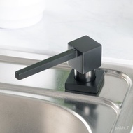 🚓Factory Production Copper Soap Dispenser of Sink Square Press Hand Washing Soap Dispenser Kitchen Detergent Dispenser