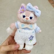 Only Clothes Only] 14cm Belle Keychain Pendant Clothes Lazy Belle Replace Disney Keychain Pendant Do
