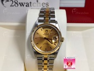 二手 Tudor Prince Date Day 76213 Full Set, 部分原裝膠紙 - 28watches