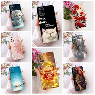 Clear For Oppo A92 Case CPH2059 Aesthetic Cute Cartoon Fashion Butterfly Funny Painted Casing For A9