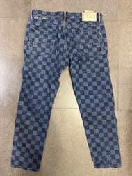 Lee 101+ Jeans 格仔 checker pattern 牛仔褲