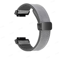 16mm Leather Silicone Strap For Casio Watch G-SHOCK GA110 100 120 GA900 GA2100 DW-5600 GW-B5600 GW-M