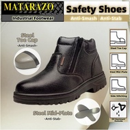 Men Shoes Safety Shoes Safety Boots Matarazo 608 Kasut kerja Zip