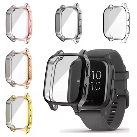 Protection Case For Garmin Venu SQ/SQ Music TPU Full Screen Protective Cover For Garmin Venu SQ 2/SQ