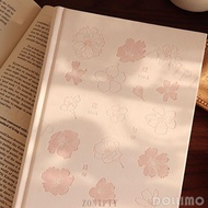 [Qingheji] Eighteen-Year-Old Narrative Poem Notebook Cute Korean Version Student Handbook Handbook N