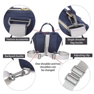 ♦LEQUEEN Mommy Nappy Changing Bag Waterproof Striped Diaper Bag for Baby Travelling Stylish Blai^8Q