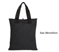 全新ADIDAS黑色托特包 大容量通勤購物袋 時尚實用手提袋