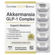 California Gold Nutrition, Akkermansia + Probiotics GLP-1 Complex, 60 Veggie Caps