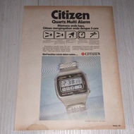 Iklan Jadul Tahun 70an Jam Tangan Citizen